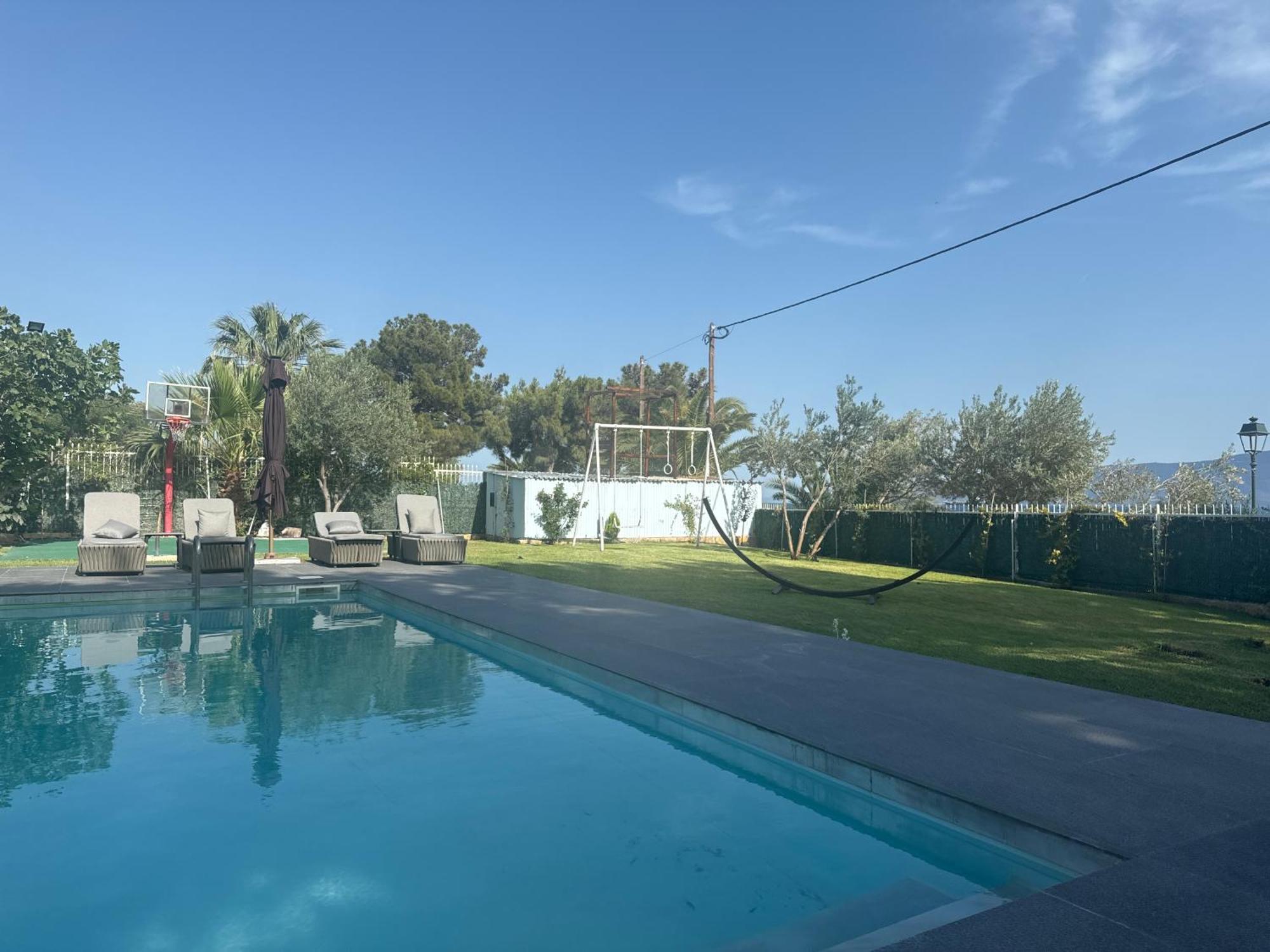 Zoza Luxury Villa Isthmia By The Sea With Private Pool Kalamáki Esterno foto