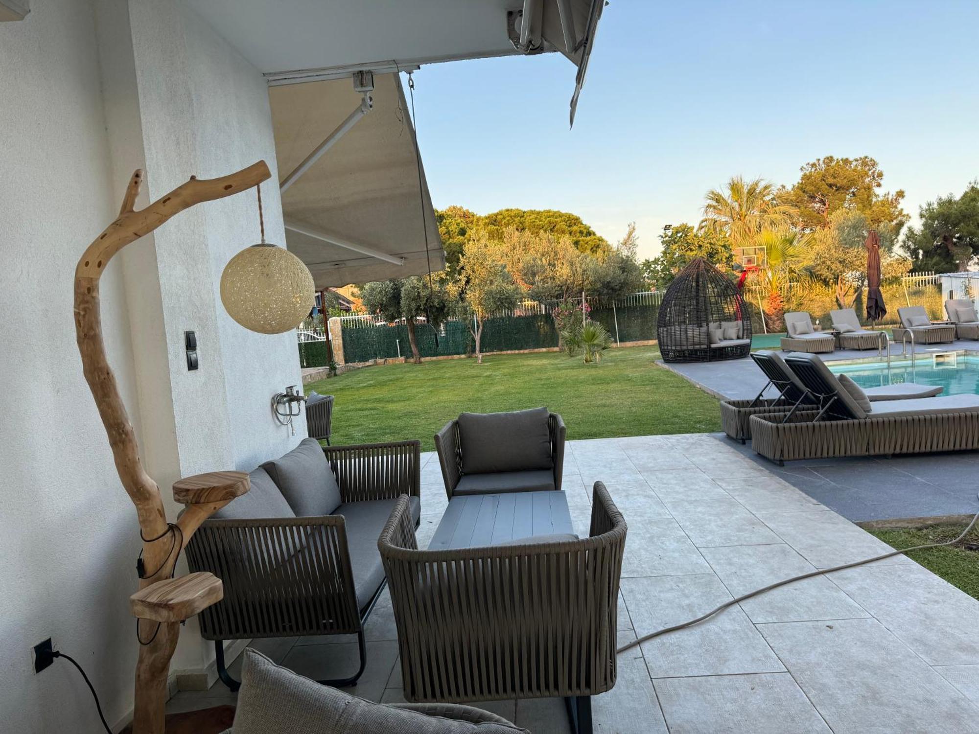 Zoza Luxury Villa Isthmia By The Sea With Private Pool Kalamáki Esterno foto